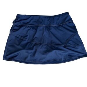 Athleta Soho Skort Women's Navy Blue Stretch Waist Size Small